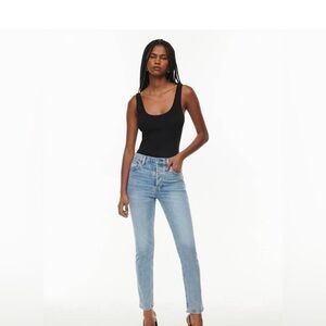 Aritzia Yoko high rise slim jeans